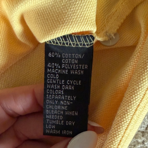 Greg Norman Collection Playdry Sunny Yellow Polo Shirt Xl New - Picture 4 of 8